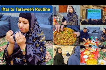 Iftar To Taraweeh Routine " Ramadan Kareem 2026♥️ Kurkuri Chips Pakora - Cooking with Shabana"