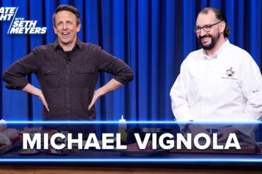 Chef Michael Vignola Teaches Seth How to Cook the Perfect Steak