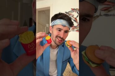 BLUE TADE arrives at the MINIATURE RESTAURANT