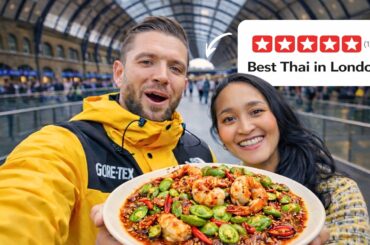 My Thai Friend Took Me For The Best Southern Thai Food in London! 🇹🇭 Supawan Thai Food