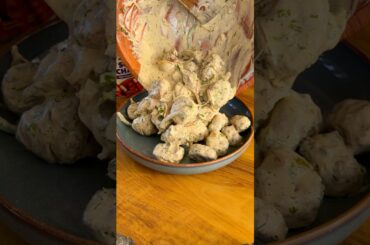 Malai soya Chaap✨🥛 #soyachaap #streetfood #cooking #explorepage #youtubeshorts #omkarpawar