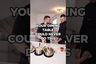 Your dinning table could never do this! #diningtable #cookingtech #invisacook_europe #invisacook