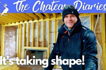 NEXT PHASE: The NEW FRAMEWORK's Going up in the Chateau's Grand Dining Room! 🏰🛠️