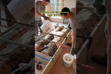 From Raw Logs to Luxury Dining Table 😳 #Shorts #diy #satisfying