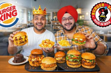 Can Burger Singh Knock Burger King Off The Throne ? | Burger Singh Vs Burger King | Viwa Food World