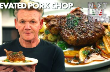 Gordon Ramsay Cooks Up A Delicious Shake And Bake Pork Chop