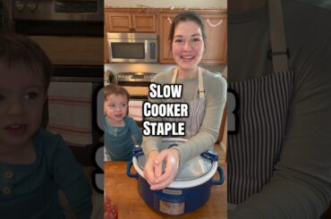 Slow Cooker Staple! #fypシ #dinner #recipe #crockpot #slowcooker #cooking #beef #meatballs #yummy