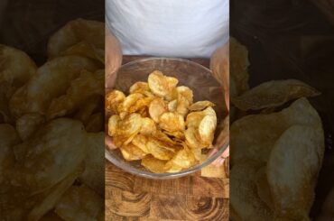 Sweet potato chips #shorts #cooking