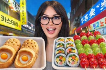 I Ate Korean Street Food For 24 Hours!