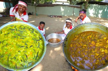 Bengali special Khichuri & Chicken Kosha recipe cooking for village people | villfood Kitchen