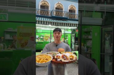 Trying Greek Food from Nostimo Grill #shorts