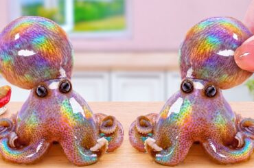 Top Combo Seafood Recipes 🐙 Fried Octopus with Spicy Sauce 🌶️ Tina Mini Cooking