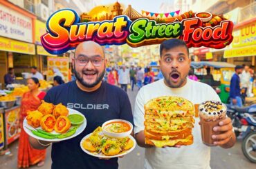 Exploring Street Food Of Surat | Surat Street Food Tour | Viwa Food World
