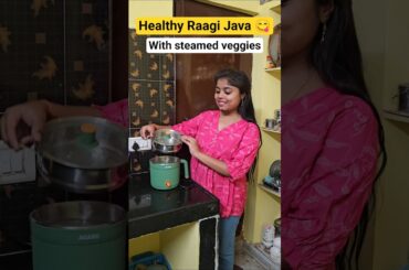 Raagi Java 😋 #shorts #ytshorts #cooking #food #recipe #vlog #healthylifestyle #easycooking #trend