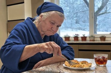 Authentic Ukrainian Dumplings | Homemade Cooking in a Rustic Village