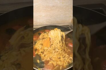 Midnight Ramen 🍜✨ #shorts #cooking