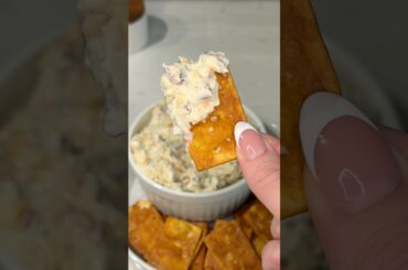 viral million dollar dip recipe 😋 #cooking #dip #dips #recipe #shorts #food #cheese #appetizer