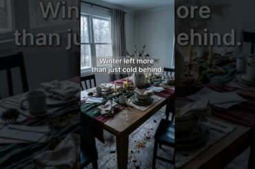 This Dining Room Felt So Heavy... Until Spring Arrived