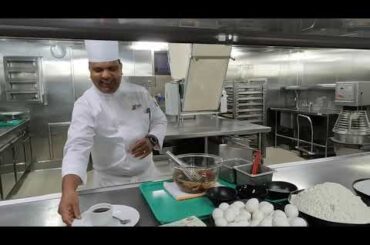 Carnival Firenze Chef's Table Chocolate Melting Cake Demonstration
