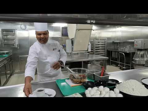 Carnival Firenze Chef’s Table Chocolate Melting Cake Demonstration