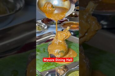😍Sahakarnagar ali Masth Non Veg Oota🔥Mysore Dining Hall✅#shorts #kannada #nonveg #mutton #biryani
