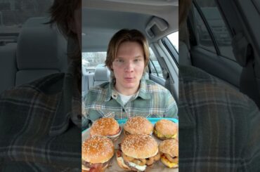What’s The Best Burger King Burger? Ft. MenuFit #shorts #food #eating #mukbang #burger