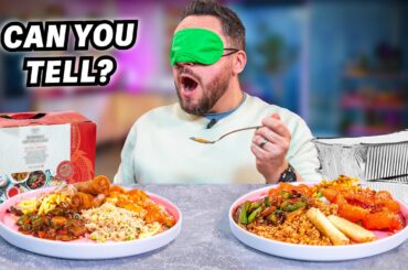 Can You Tell a Premium Ready Meal From a Takeaway? (Blindfold Test)