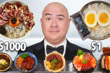 $1 vs $1,000 Rice Bowl