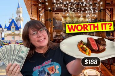 We Tried The Most Expensive Restaurant At Disneyland!