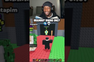 BRAINROT DINING UNC 😭💀 #roblox #stealabrainrot