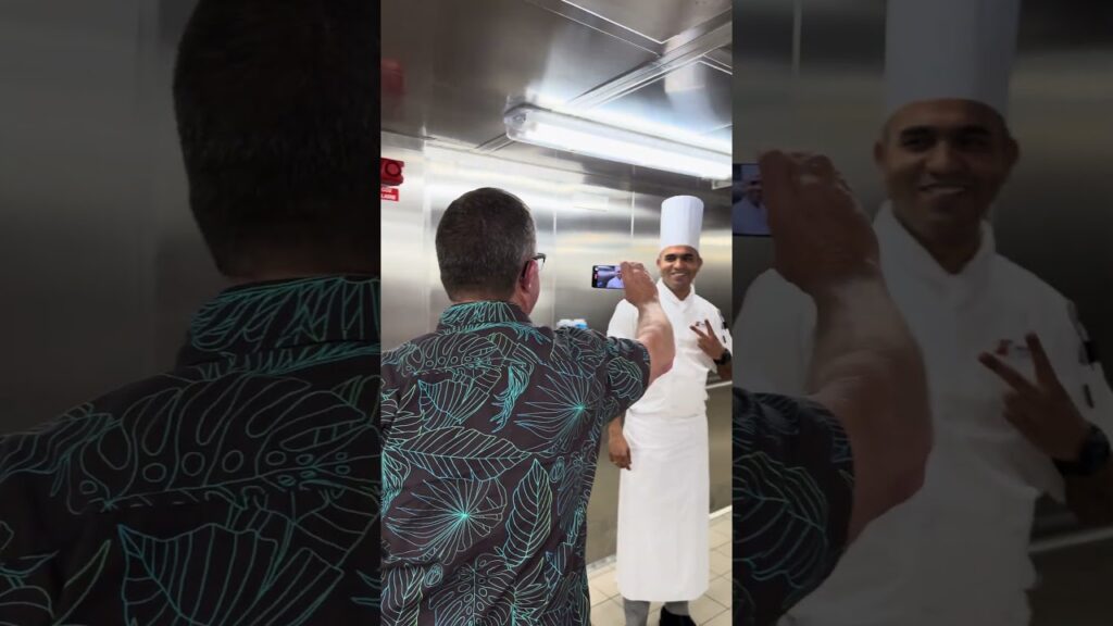 Carnival Jubilee | Chef Table Highlights (pt 10; BTS Carnival Jubilee Galley Kitchen)
