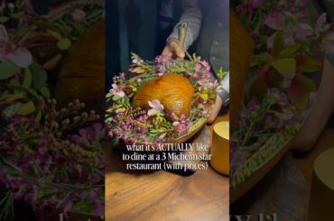 What it’s like dining at a 3 Michelin star restaurant (with prices)