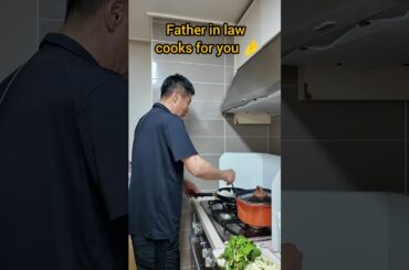 Father in law cooking😋