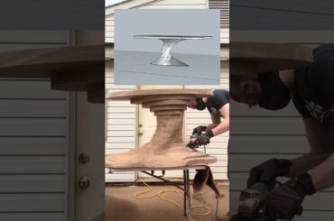 Building a 1 of a kind dining table for an NYC client!