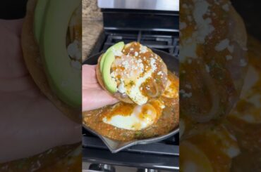 Easy Breakfast - Huevos Rancheros #cooking#breakfast#mexicanfood