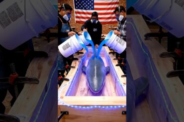 Incredible DIY Shark Epoxy Table!