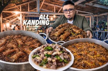 Kanding Lang Akong Gikaon! Famous Carinderia Goat Food Challenge!