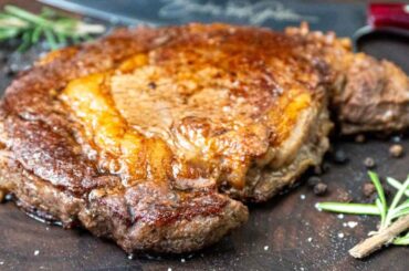 Steakhouse Ribeye at Home