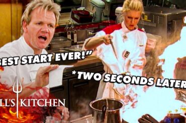 Chef Ramsay Calls Melissa a Gremlin as She Sabotages the Blue Team | Hell's Kitchen