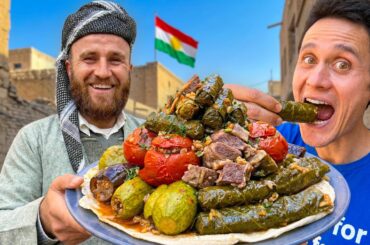 Kurdish Food is UNBELIEVABLE!! First Time in Erbil, Iraq!!
