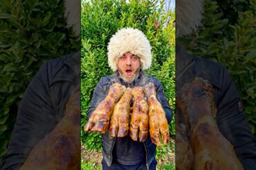 Ancient Azerbaijani Beef Soup (Khash) | Slow Cooked Over Fire #food #cooking #soup