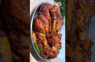 Chicken Bhuna masala #trending #viral #shortvideo #recipe #food #indianfood #nilujikirasoi #cooking