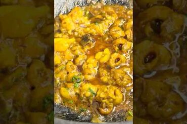 Spicy Mutton Fat Fry in Mud Pot #shorts #cooking