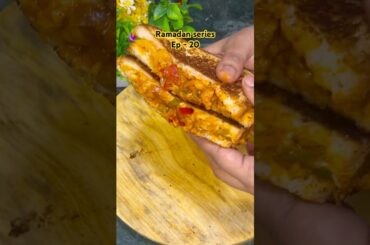 Messy chicken sandwich😊 #shorts #cooking #food #ramadanspecial