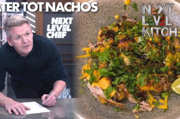 Gordon Ramsay Challenges Richard Blais: Gourmet Tater Tot Nachos