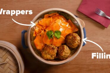 Can I Combine Spaghetti & Meatballs With Dumplings? | Tasty Twists