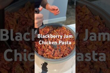 Blackberry Jam protein pasta. #food #madprotein #foodpreparation #recipe #easynutrition #cooking
