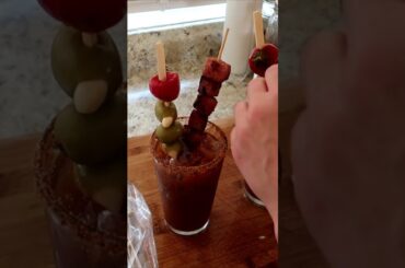 Scotch Egg Bloody Marys! #cooking #foodie #recipe #homecook #scotcheggs #bloodymary #vodka