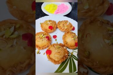 chandrakala gujiya 😋#chandrakalarecipe #viralshort#food #cooking #sweet