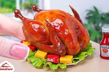 🍯 So Juicy Mini Honey-Glazed Turkey Roast Recipe | ASMR Cooking Mini Food